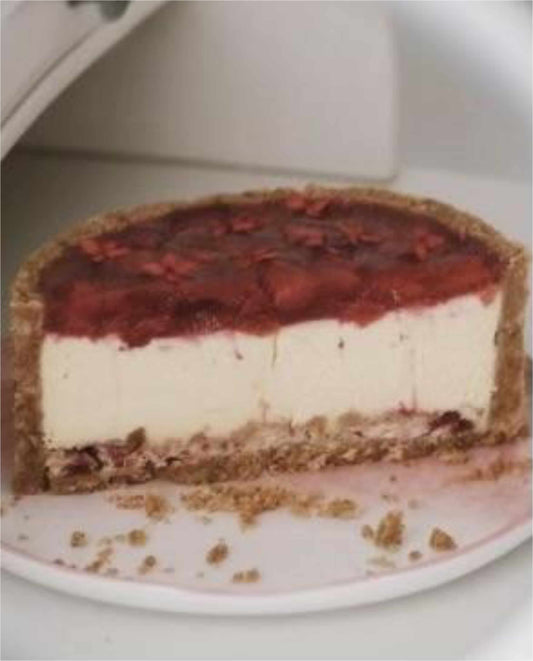 Strawberry & Coconut Cheesecake